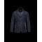 Moncler ARGENTRE Detachable Ribbed Collar Blå Vinterjakke Nylon/Polyester Herre 41378033AA